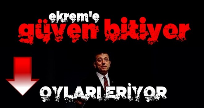 ekrem'e büyük şok! Oyları resmen eridi