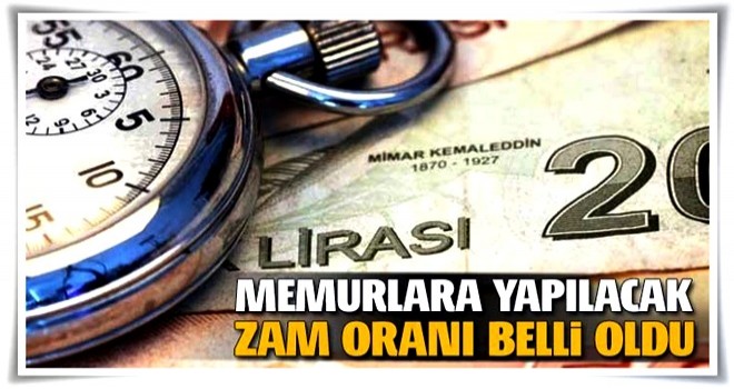 Memur ve memur emeklilerinin alacağı zam belli oldu