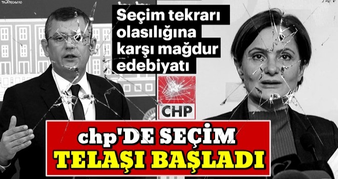 Seçim tekrarı olasılığına karşı mağdur edebiyatı