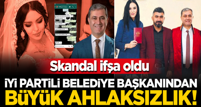 İYİ Partili Elmalı Belediye Başkanı Halil Öztürk'ün ahlaksızlığı Antalya’yı sarstı