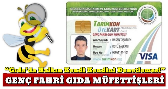 GENÇ FAHRİ GIDA MÜFETTİŞLERİ.