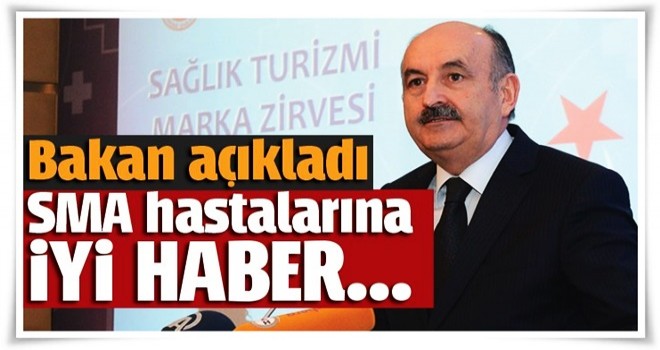 Bakan Müezzinoğlu açıkladı! SMA hastalarına iyi haber...