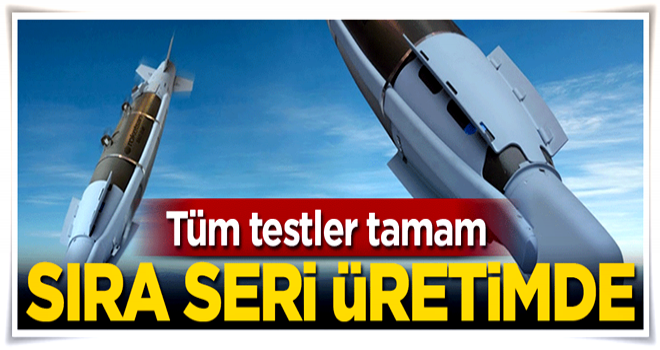 Tüm testler tamamlandı! Sıra seri üretimde