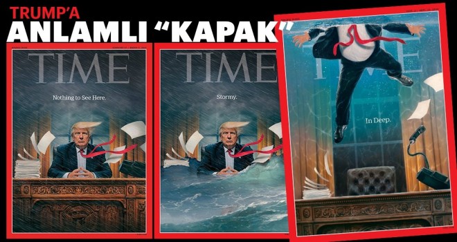 Trump'a anlamlı "kapak"