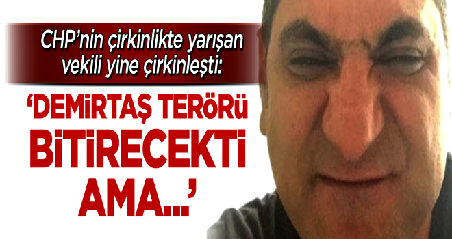 CHP'li Erdoğdu öve öve bitiremedi: Demirtaş terörü bitirecekti, içeri attılar