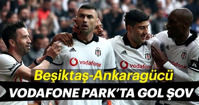 Beşiktaş evinde Ankaragücü'nü 4-1 mağlup etti