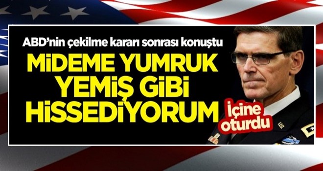 Votel 'çekilme kararı' sonrası şoku yaşadı: Mideme yumruk yemiş gibi oldum