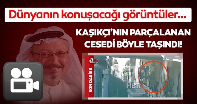 Cemal Kaşıkçı'nın parçalanan cesedi böyle taşınmış