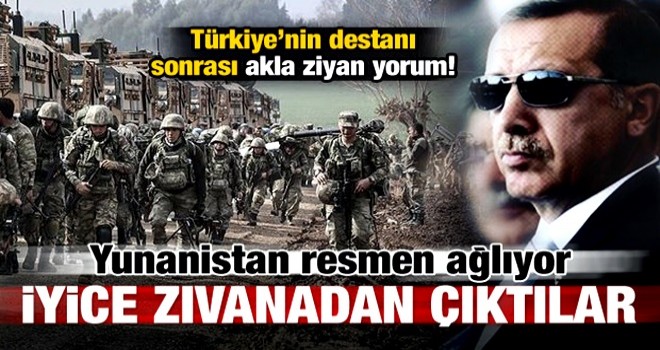 Yunan basını PKK/YPG'li teröristler gibi yasta