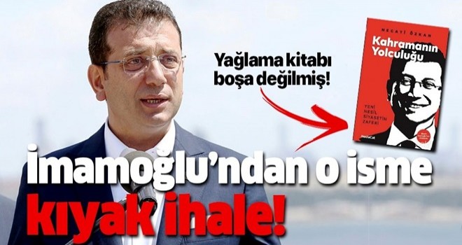 Ekrem İmamoğlu’nun reklamcısına 10 Milyonluk ihale