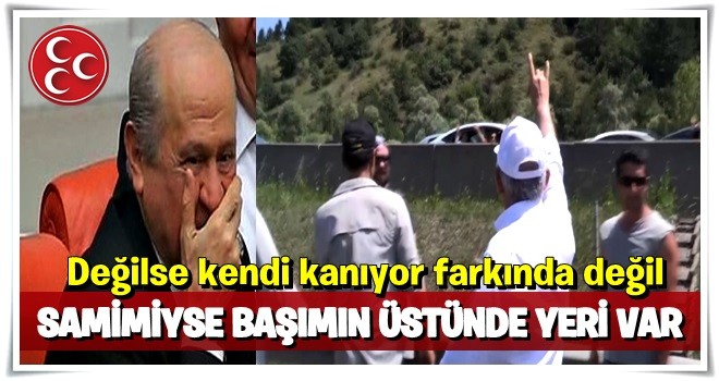 Bahçeli'den Kılıçdaroğlu'nun bozkurt işareti yapmasına yorum