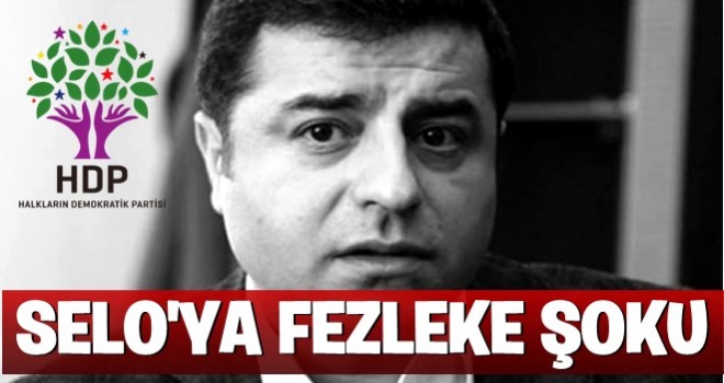 Selahattin Demirtaş'a bir şok daha