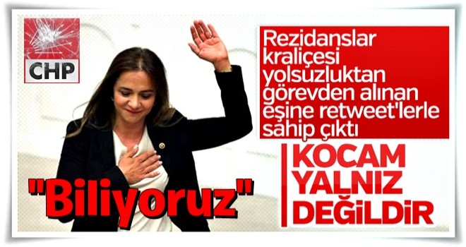 Gamze Akkuş İlgezdi görevden alınan eşine sahip çıktı
