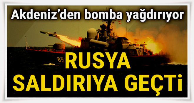 Rusya Suriye'deki DEAŞ mevzilerini bombaladı