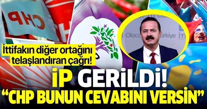 HDP'nin çağrısına İYİ Parti'den cevap! Topu CHP'ye attı