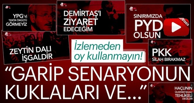 İşte o 'Garip senaryo' ve o senaryonun kuklaları...