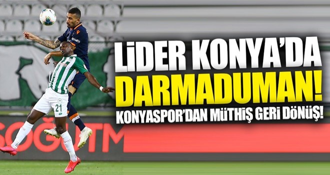 Başakşehir Konya'da dağıldı!