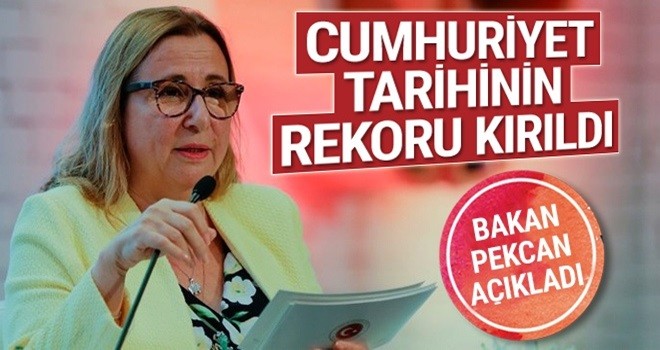 Pekcan'dan Kasım ayı ihracat rakamlarına ilişkin açıklama