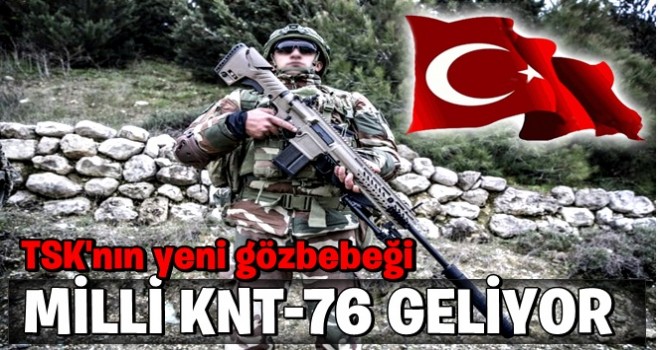 MKE'nin yeni keskin nişancı tüfeği KNT-76 geliyor