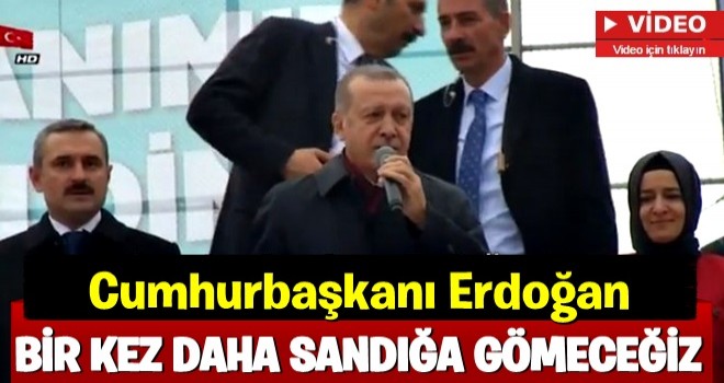Cumhurbaşkanı Erdoğan Başakşehir'de konuştu