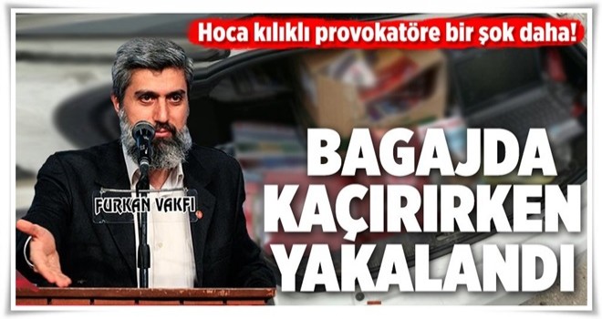 Kayyum atanan Furkan Vakfı'ndan eşya kaçırırken yakalandı .