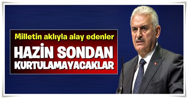 Başbakan Yıldırım: Kurtulamayacaklar