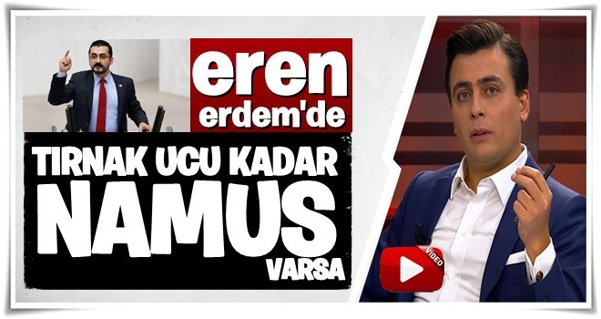 Osman Gökçek'ten Eren Erdem'e tepki