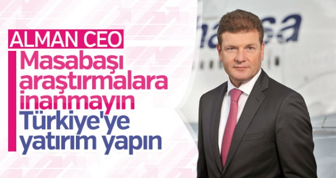 Alman CEO'dan yatırımcılara Türkiye çağrısı