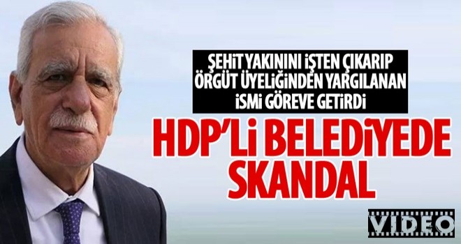 HDP'li belediye şehit yakınlarını işten çıkardı