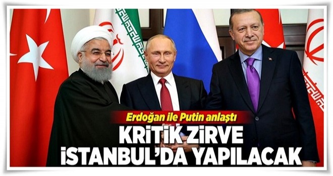 Erdoğan-Putin arasında kritik görüşme .