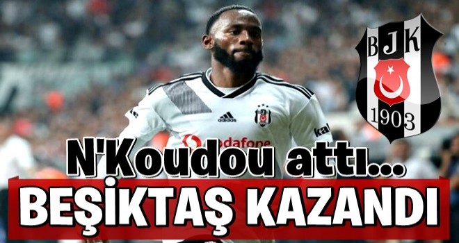 Beşiktaş, Denizlispor'u N'Koudou ile geçti; seriyi 3 maça çıkardı