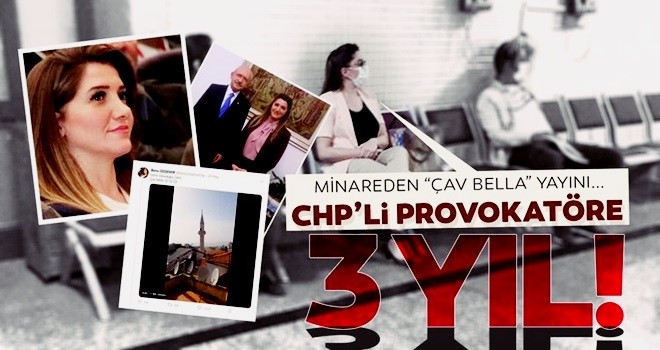 Cami hoparlörlerinden müzik yayınına ilişkin paylaşımlar yapan CHP'li Banu Özdemir'e 3 yıla kadar hapis talebi