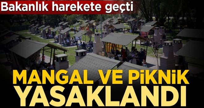 Bakanlık harekete geçti! Mangal ve piknik yasaklandı