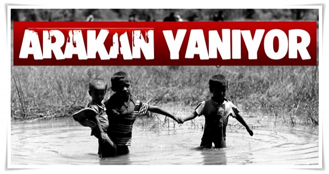 Arakan'daki katliam uydudan görüntülendi