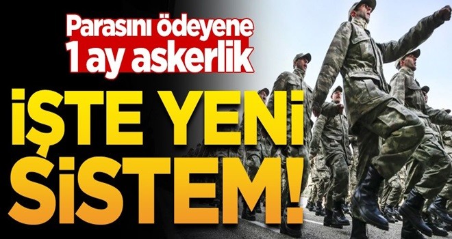 Belli oldu! İşte yeni askerlik sistemiyle ilgili detaylar