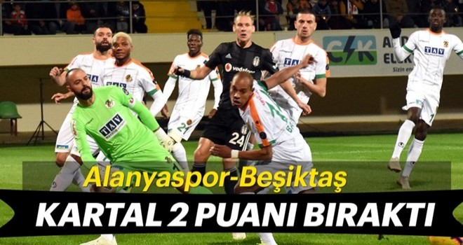 Beşiktaş Alanya'da yaralı