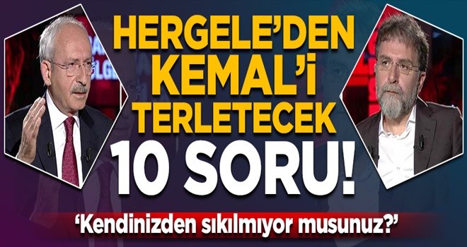Hergele’den Kemal’i terletecek 10 soru!
