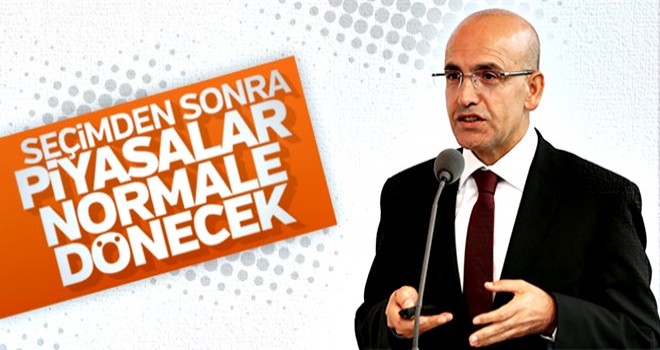 Mehmet Şimşek 24 Haziran sonrasını işaret etti