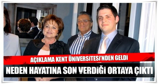 Kent Üniversitesi'nden Yavuz Yılmaz hakkında açıklama