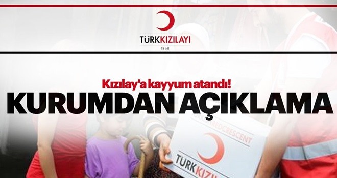 Kızılay'a kayyum atandı! Mahkemenin seçtiği 3 isim...