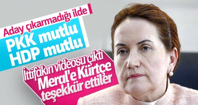 Iğdır'da HDP-İP ittifakının videosu