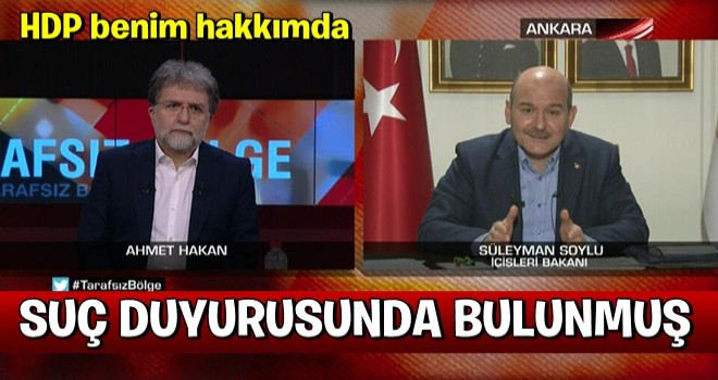 HDP benim hakkımda suç duyurusunda bulunmuş