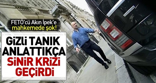 Gizli tanık mahkemede her şeyi anlatınca... Sinir krizi geçirdi..