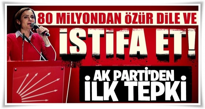 Skandal il başkanının özür açıklamasına AK Parti’den ilk tepki!