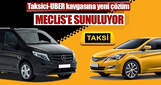 Uber kavgasına karşı yerli ve 'milli' taksi