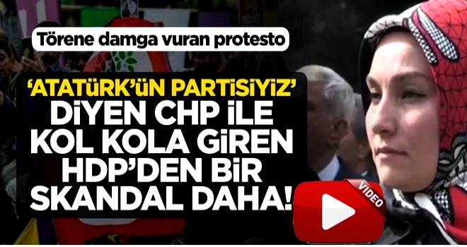 HDP'den yeni skandal! Siirt'te İstiklal Marşı'nı okumadı