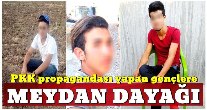 PKK Propagandası Yaptıkları İddia Edilen İşçilere Meydan Dayağı