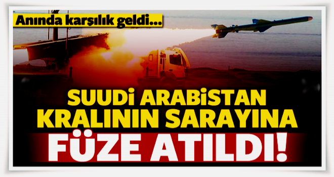 S.Arabistan'da kralın sarayına füze fırlattılar