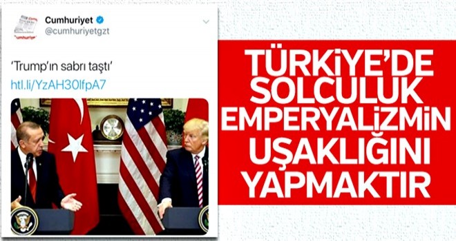 Cumhuriyet paçavrası yine şaşırtmadı!