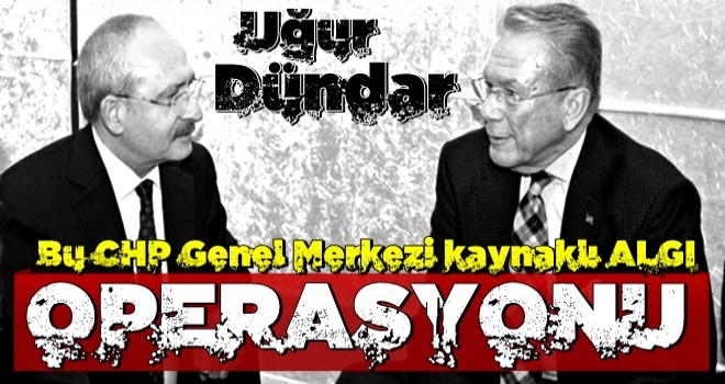 Uğur Dündar'dan "Külliye'ye giden CHP'li yalanı" hakkında flaş açıklama!